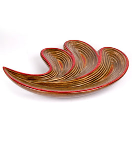 Wood Bowl "Tear Drop"