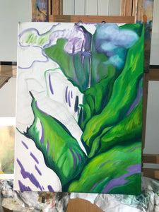 Original Painting: Heavenly Hana by Kim McDonald