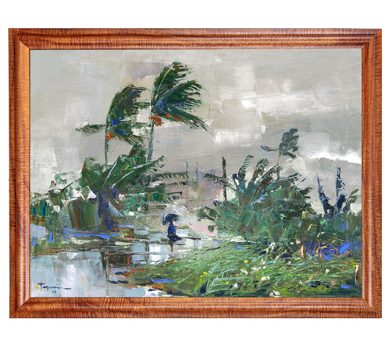 Viento y lluvia de Hiroshi Tagami